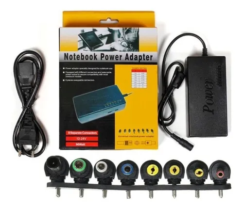 comprar Cargador Universal Notebook 8 Puntas Adaptador 12-24v Compu
