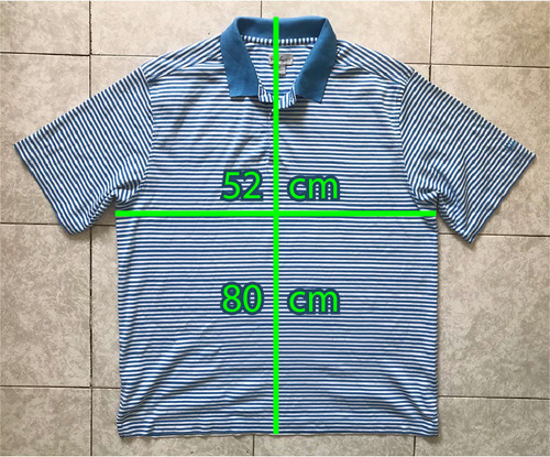 Playera De Golf Walter Hagen Talla Xl Eg Extra, Dri-fit Azul (Usado)