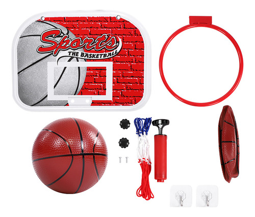 Minitablero Toy Kids Con Sistema De Baloncesto Para Niños