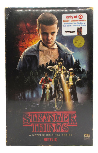 Stranger Things Temporada 1 Collectors Edition Blu Ray Dvd (Usado)