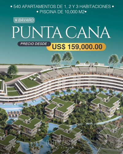 Proyecto De Apartamentos En Bávaro  Punta Cana  República Dominicana (2375)