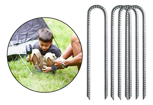 Paquete De 4 Estacas De Trampolín De 12 Pulgadas, Clavijas