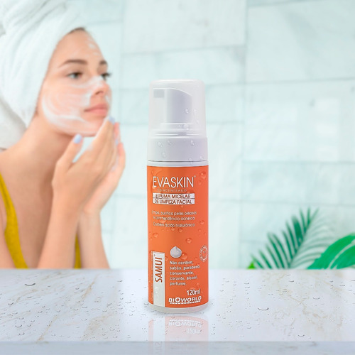 Imagem 2 de 5 de Espuma Micelar Limpezafacial Pele Antioleosidade Acne 120ml