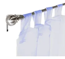 Comprar Cortinero Ajustable Sencillo + Terminal | Tubo Cortinero 