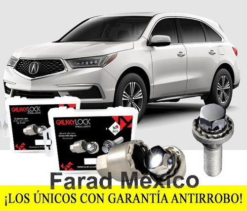 Tuercas Seguridad Acura Mdx Garantizados Con Envió