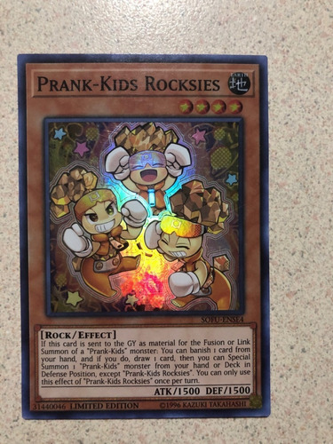 Prank-kids Rocksies Yugioh!