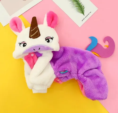 Traje de unicornio para perro sale