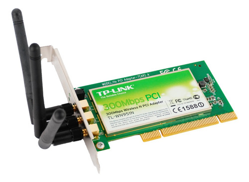 Tarjeta De Red Pci Inalambrica Pci 300mbps Tp-link Tl-wn951n (Usado)