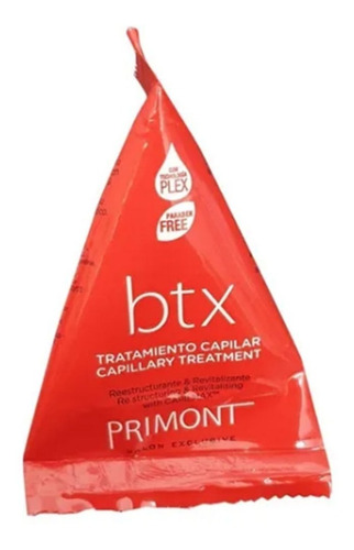 Primont Btx Tratamiento Capilar Reestructurante 20g X1unidad