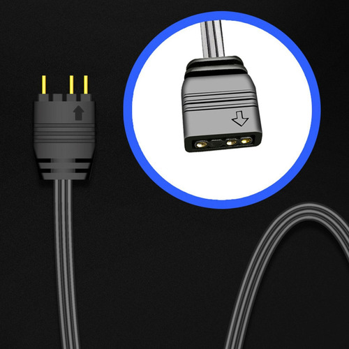 Controlador Argb De 5v, Botón De 3 Pines, Fuente De