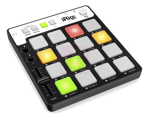 Controlador De Ritmo Midi Multimedia Irig Pads Ik, Machine Y