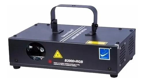comprar Big Dipper B2000 Laser Dj Full Color Rgb Graficador Scanner