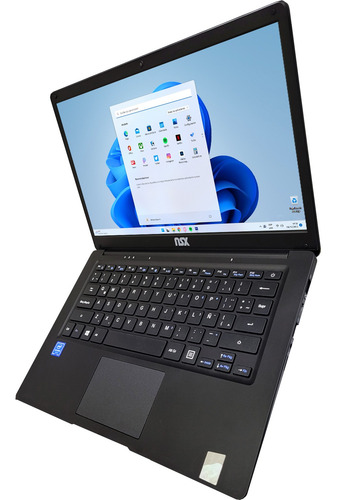 Imagen 3 de 8 de Notebook Nsx Epsilon Nccf5s64w Negra 14.1 , Intel Celeron N3350 4gb De Ram 64gb Ssd, Intel Hd Graphics 1920x1080px Windows 11 Home