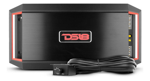 Amplificador Ds18 Gen-x1200.1 Color Negro con rojo
