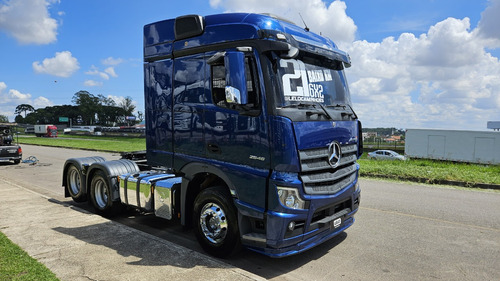 Mb New Actros 2548 6x2 Ano 21 Euro5 C/ Placa Solar Ipva Pago