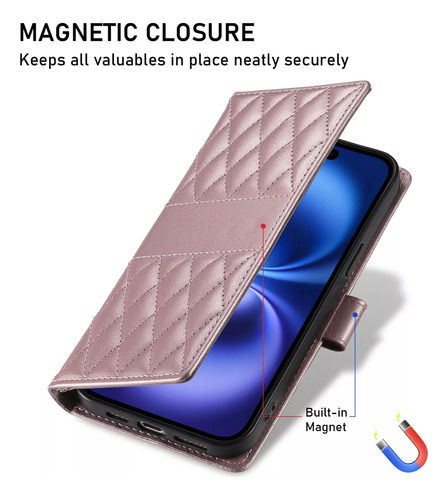 Funda Tipo Cartera De Piel Para Xiaomi Poco X7 Pro X6 X5 M6