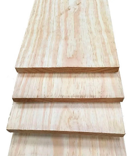 Tabua Madeira Pinus 25 Cm X 80 Cm Para Prateleira Artesanato Tábua lisa