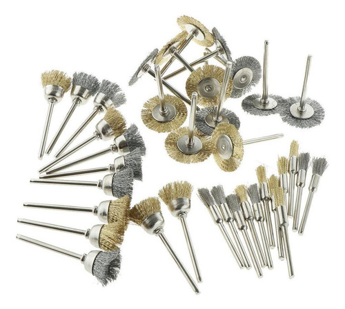 Kit De Almofada De Polimento Para Escovas De Roda De Aço De