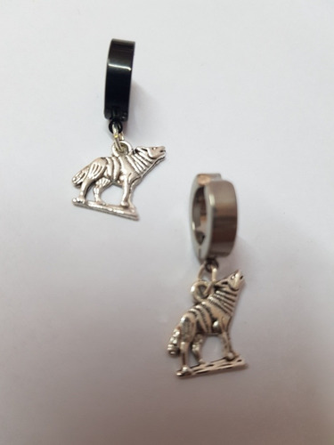 Aros Falso Lobo Par Piercing A Presion