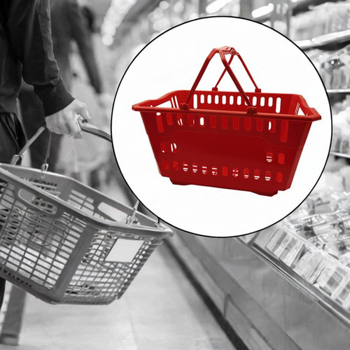 Canasta De Compras Con Mango Canasta De Cesta De