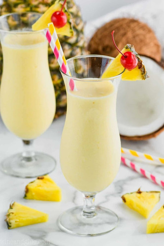 Jarabe Mezclador Para Cocteles Piña Colada Mix Paq. C/6