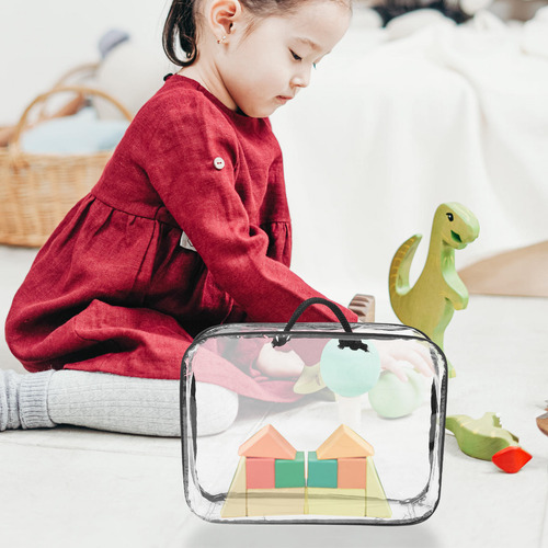 Bolsa De Almacenamiento De Juguetes Transparente, Bolsa Orga