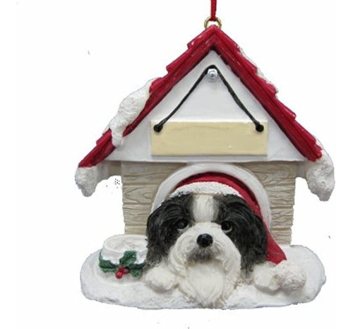 Shih Tzu Blanco Y Negro Regalo Personalizado Para Propietari