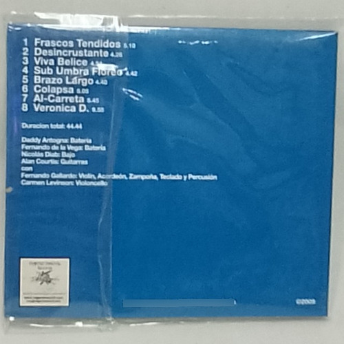 Daddy Antogna Y Los De Helio Viva Belice Cd Nuevo