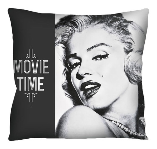 Capa De Almofada 50x50cm Marilyn Monroe Cinema Vintage R2