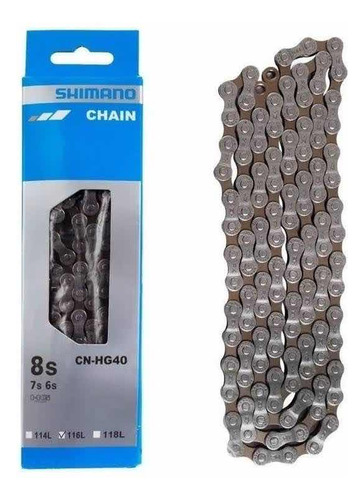 Cadena Bicicleta Shimano Cn-hg-40 5/6/7/8velocidades Bulk