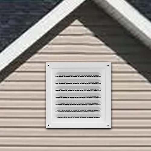 Rejilla De Ventilación De Metal Con Cubierta De 15cmx15cm