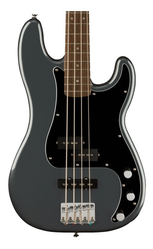 Fender Squier Bajo Eléctrico Affinity Series Precision Bass Acabado del cuerpo Poliuretano Cantidad de cuerdas 4 Color Gris oscuro Orientación de la mano Diestro