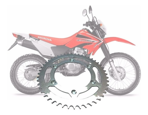 Corona Riffel Honda Tornado Z48 P/ Cross - Sti Motos