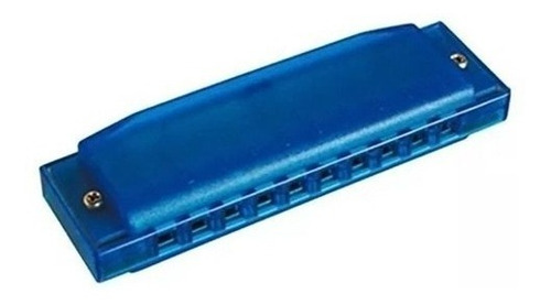 Armonica Parquer Plastico Azul 10 Celdas En Do