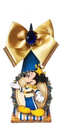 Centro De Mesa Piramide De Mickey Realeza X 6 Unidades