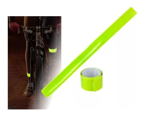 Par De Tiras Reflectantes Para Ciclista