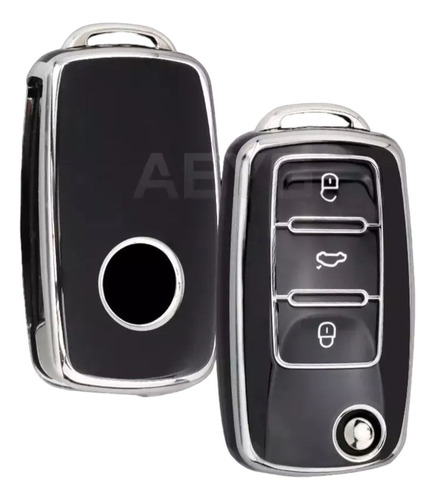 Funda Llave Navaja 3 Botones Vw Up Gol Fox Golf Jetta Fusca
