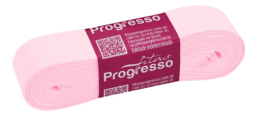 Fita De Gorgurão Gp005 22mm N 5 Progresso 10 Metros Cor Rosa Claro 206
