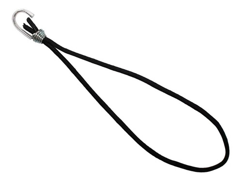 10 Extensor Preto Lona Encerado Elastico Borrachinha 40 Cm