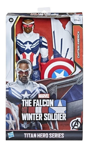 Imagen 1 de 2 de Avengers Mse Titan Hero Figura De Accion Falcon Hasbro