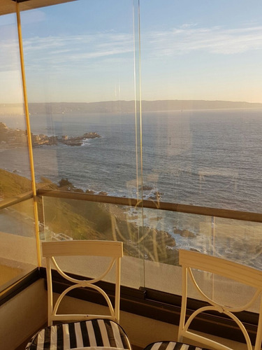 Imagen 4 de 8 de Super Departamento Amoblado Costa Montemar, Increíble Vista!