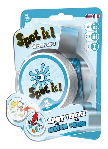 Juego De Mesa Spot It! Waterproof