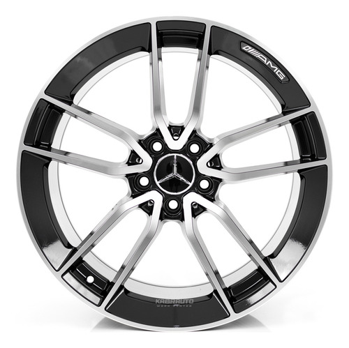 Rodas 19 Mercedes Cls53 C200 C1800 C250 C300 5x112 Amg Cor Preto