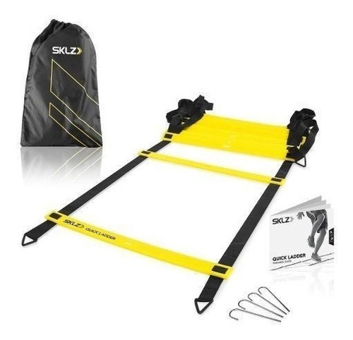 Imagen 1 de 6 de Escalera De Agilidad Sklz Quick Flat Run C/ Bolsa Incluida