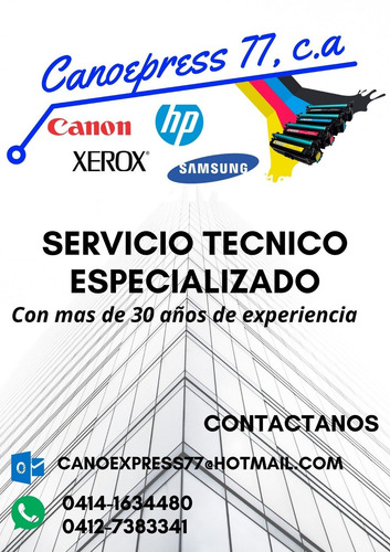 Imagen 1 de 2 de Servicio Técnico Especializado En Fotocopiadoras E Impresora
