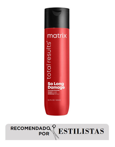 Imagen 1 de 5 de Shampoo So Long Damage X300ml Total Results Matrix
