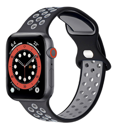 Malla Reloj Silicona Compatible Apple Watch 42 44 45 49 Mm