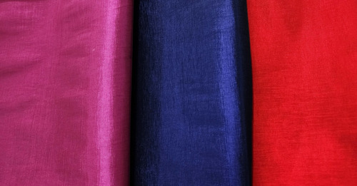 Tecido Tafetá Com Elastano (pesado/vestido Festa) - 1 Metro Cor Roxo Carbono