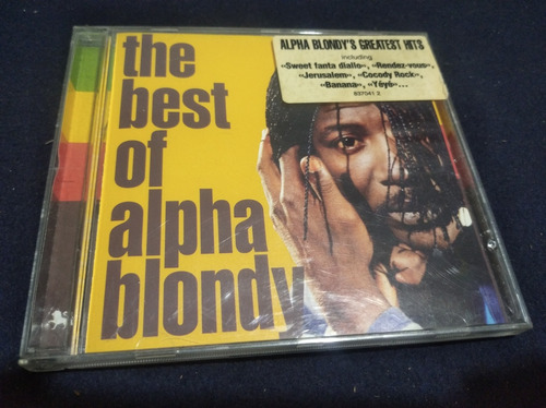 The Best Of Alpha Blondy Cd Reggae