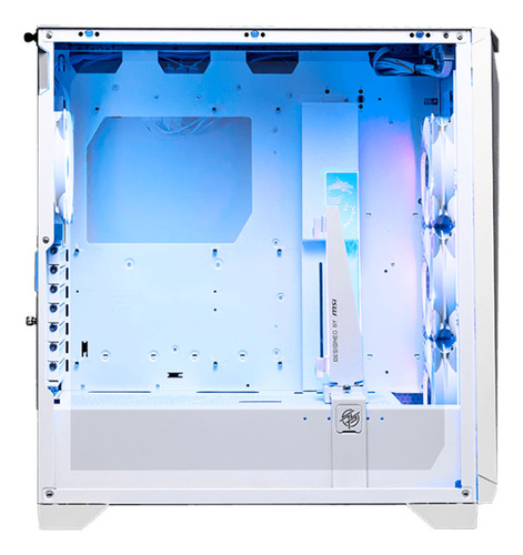 Case Gamer Msi Mpg Gungnir 300r Airflow Mini Atx Blanco Pc